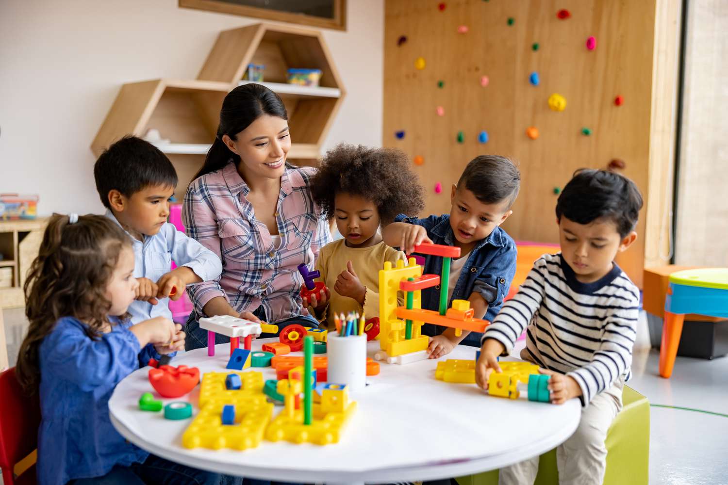 Playing with Blocks in ABA Therapy