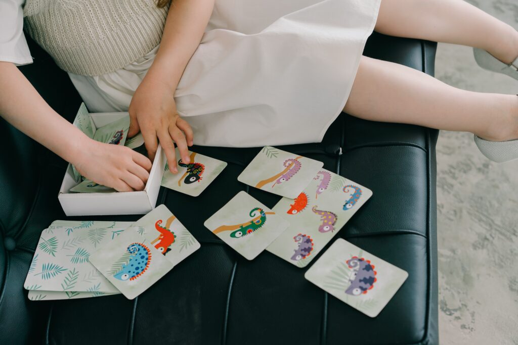 Matching Cards in ABA Therapy